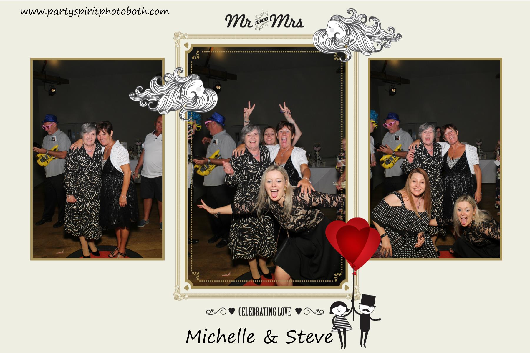 Michelle & Steve Wedding | View more photos from the event at gallery.partyspiritphotobooth.com/u/PartySpiritPhotoBooth/Michelle-Steve-Wedding